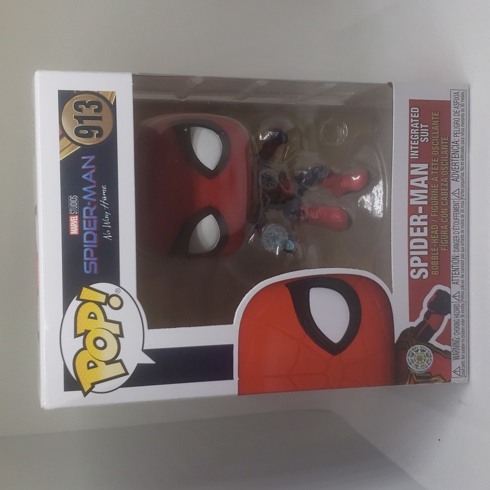 Funko Pop Spider-Man 913 Integ Suit New